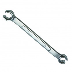 Raised panel flare nut wrench